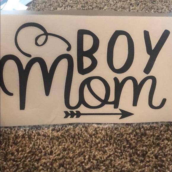 Other Boy Mom Car Decal Poshmark